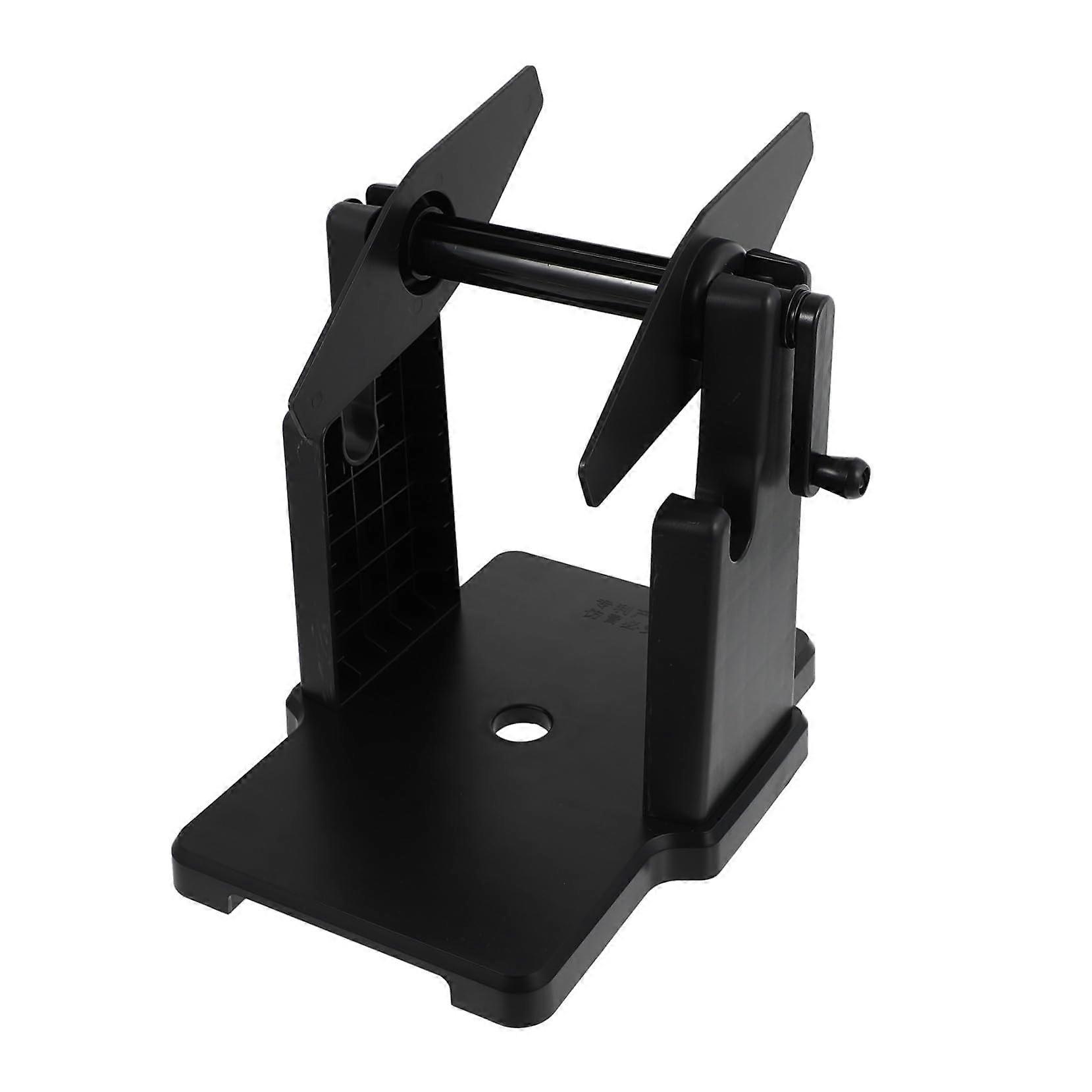 Thermal Label Holder Stand for Printer Rolls, External Label Rack with Easy Assembly and Stable Performance