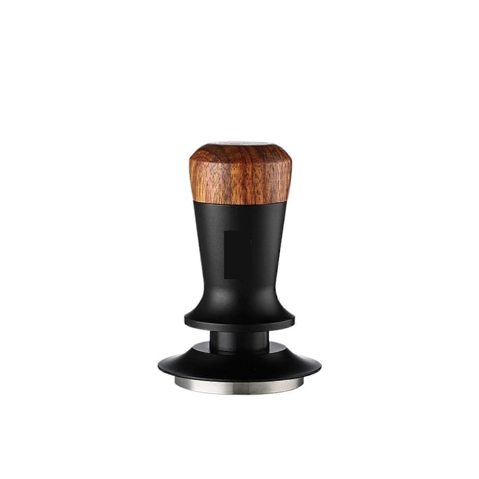 51mm Espresso Tamper with Consistent 30lb Pressure, Precision Fit, Durable Black Coffee Tool