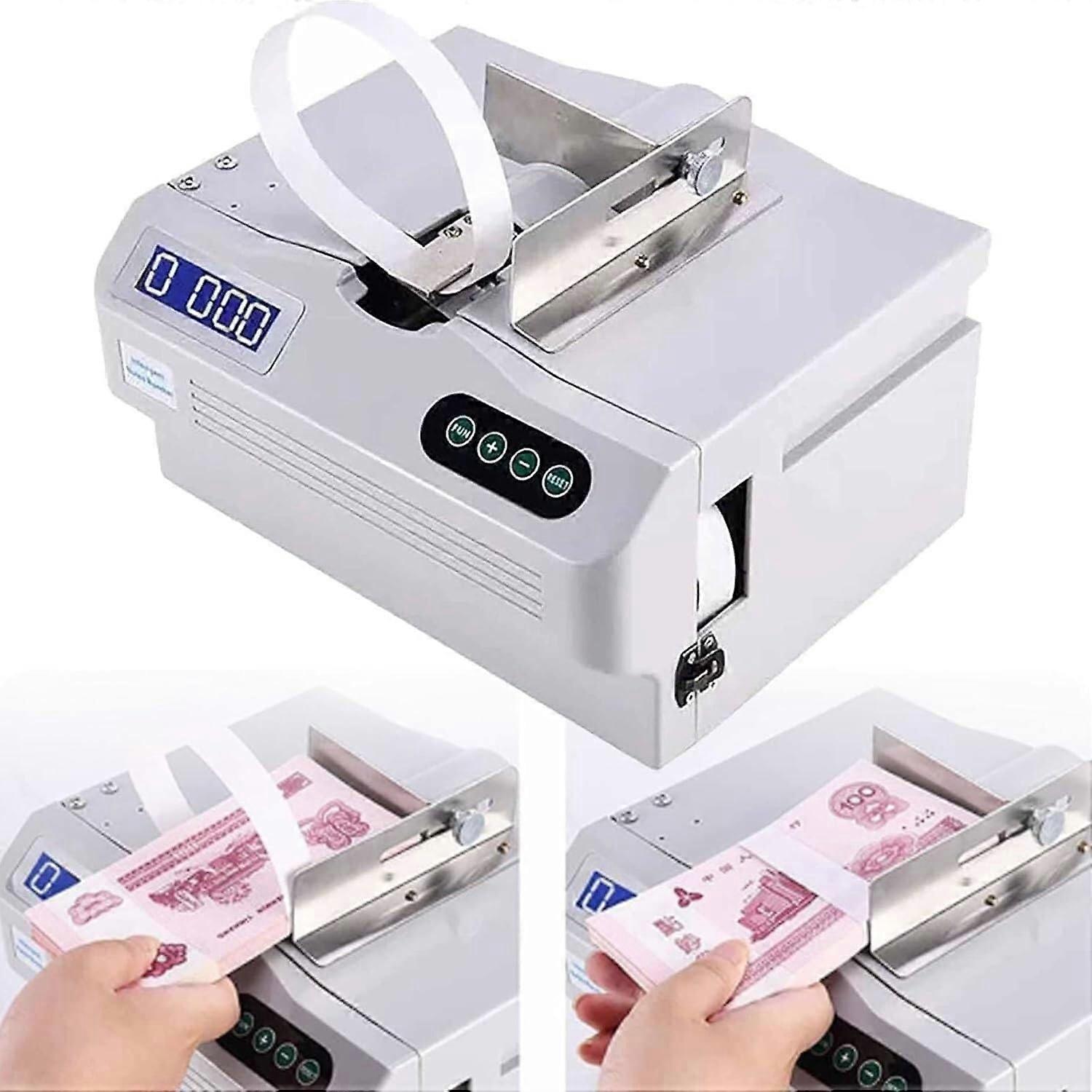 Automatic Banknote Bundling Machine for Banks with Fast Adjustable Tie Control and Speed Operation