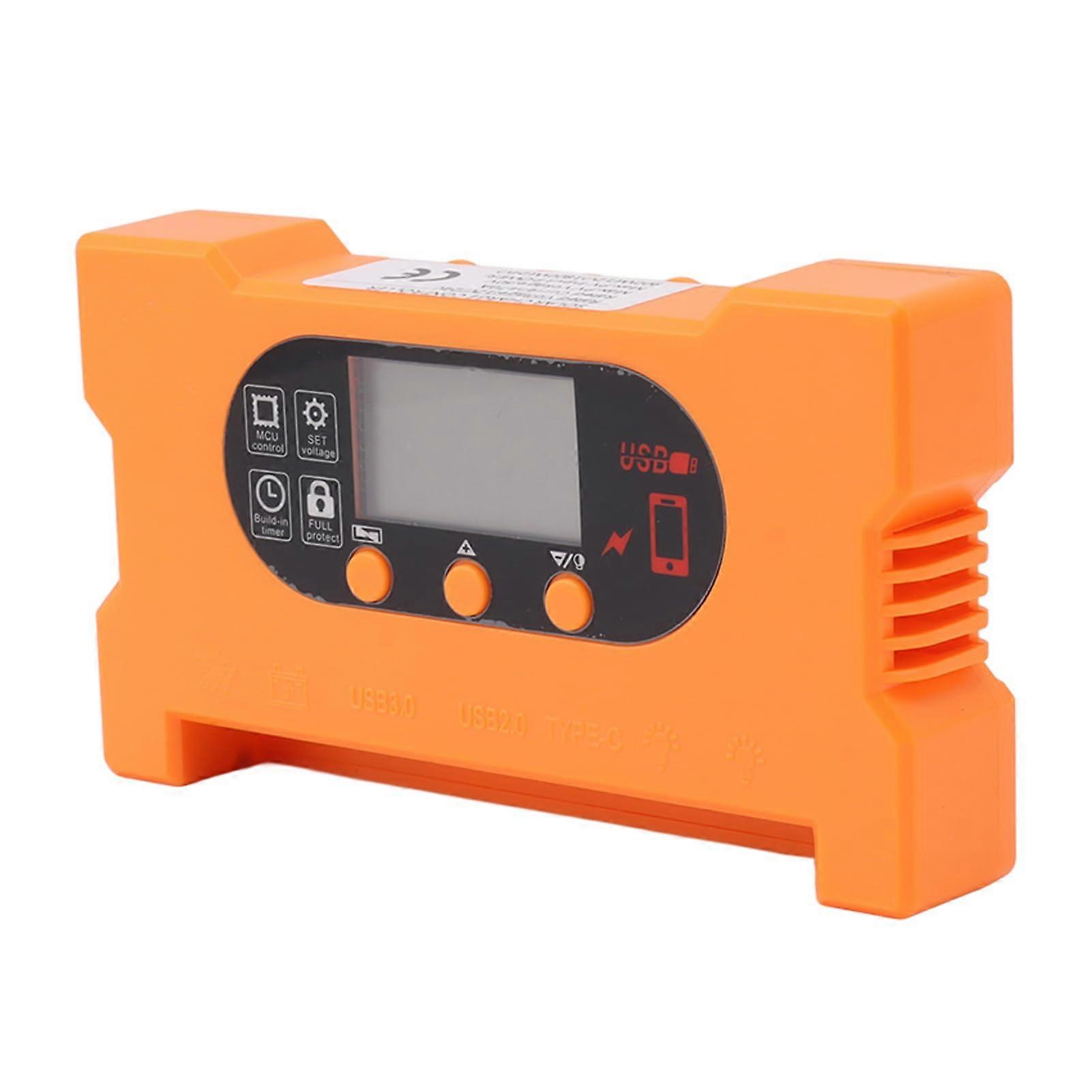 80A MPPT Solar Charge Controller 12V 24V with Dual USB Fast Charging for RV and OffGrid Systems