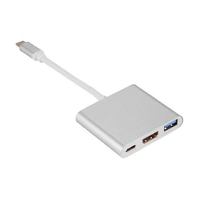USB Type-C Hub - XCSOURCE - TH704 - HDMI 4K - USB 3.0 - PD Charging Port