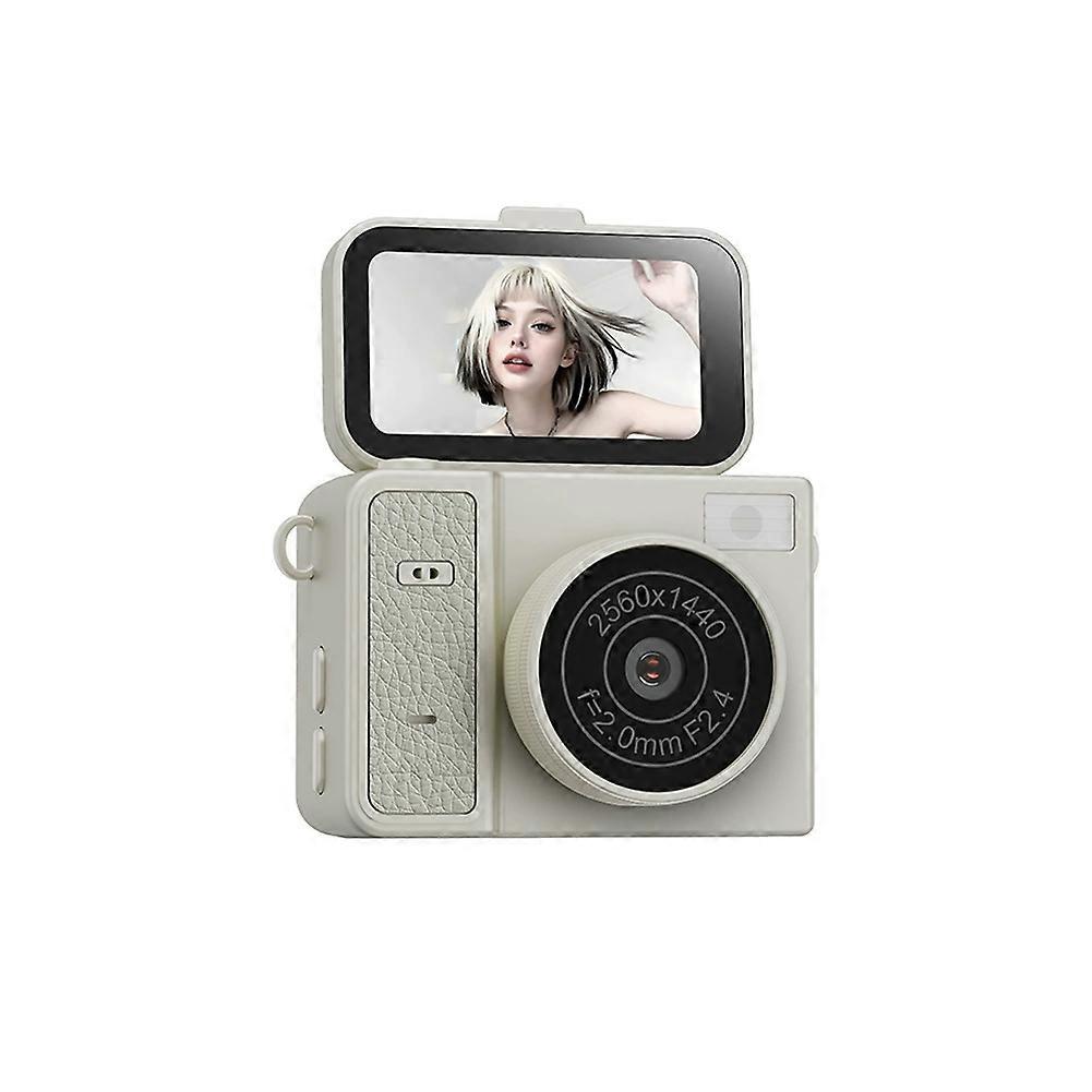 Câmera de chaveiro S162 com tela flip de 1,47 polegadas, mini câmera de ação 1080P, estilo retrô, filmadora supercompacta, cinza.