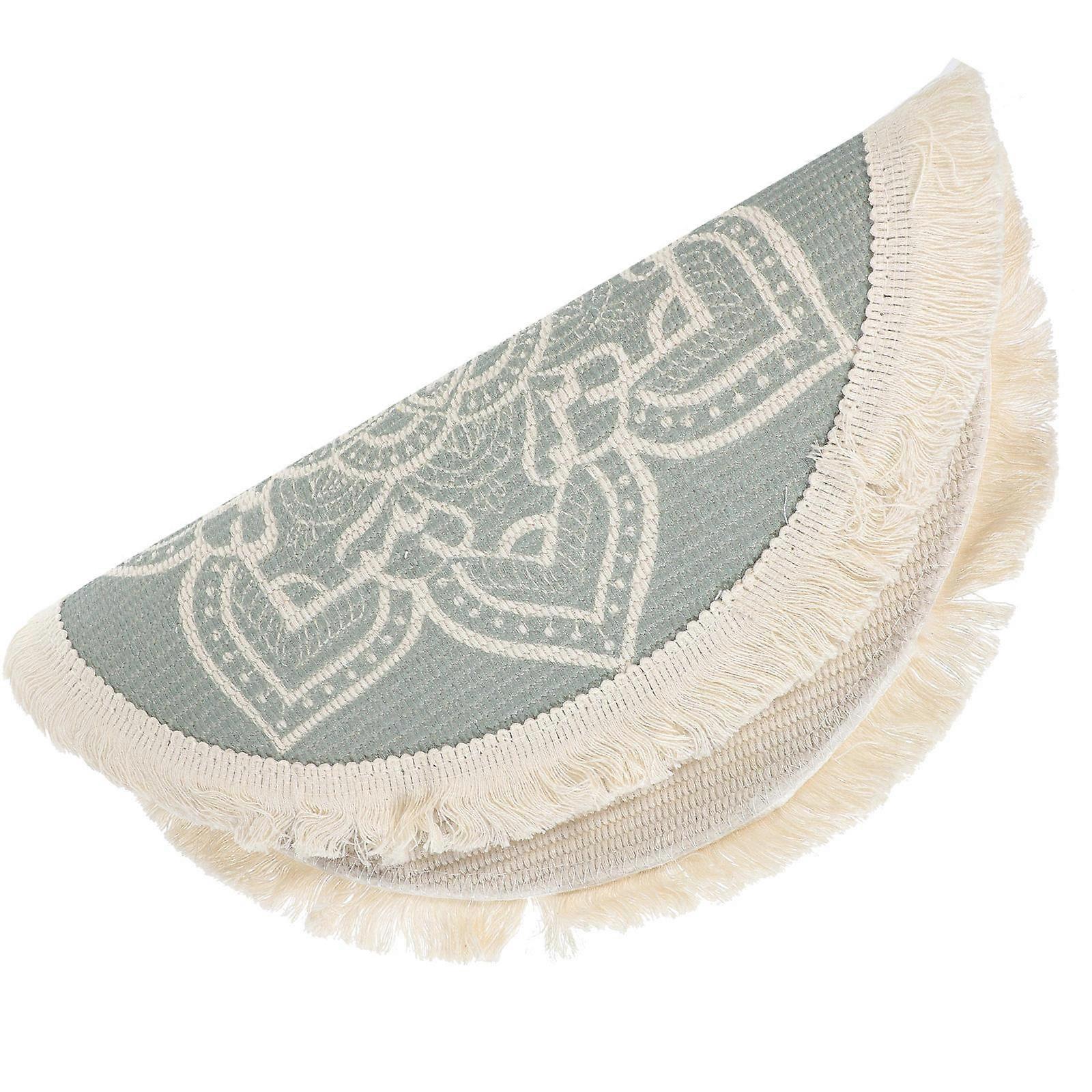 Table Place Mat Polyester Cotton Placemats for Dining Room 2Pcs