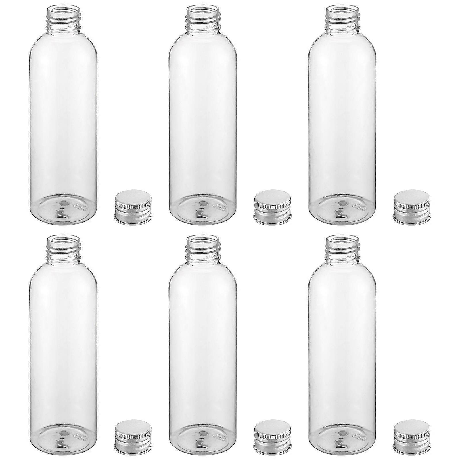 Plastic Bottles Refillable Shampoo Bottles for Storing Things 6Pcs Set