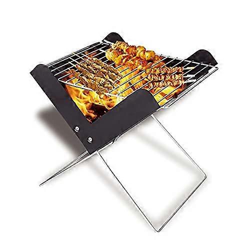 Portable Charcoal Grill Foldable Lightweight Design for Camping Picnic Outdoor Cooking