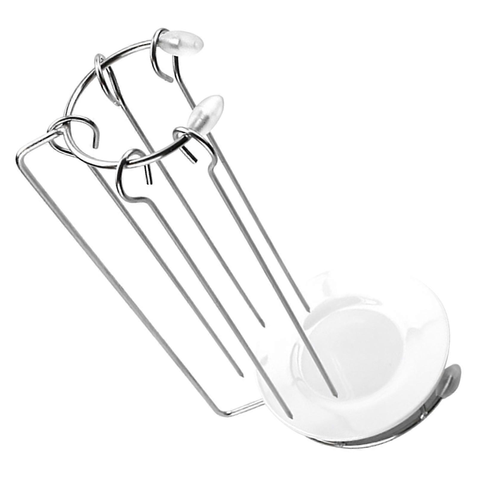 Kitchen Holder Rectangular Hanging Kabob Stand Barbecue Grilling Kebab Enthusiasts 1 Set