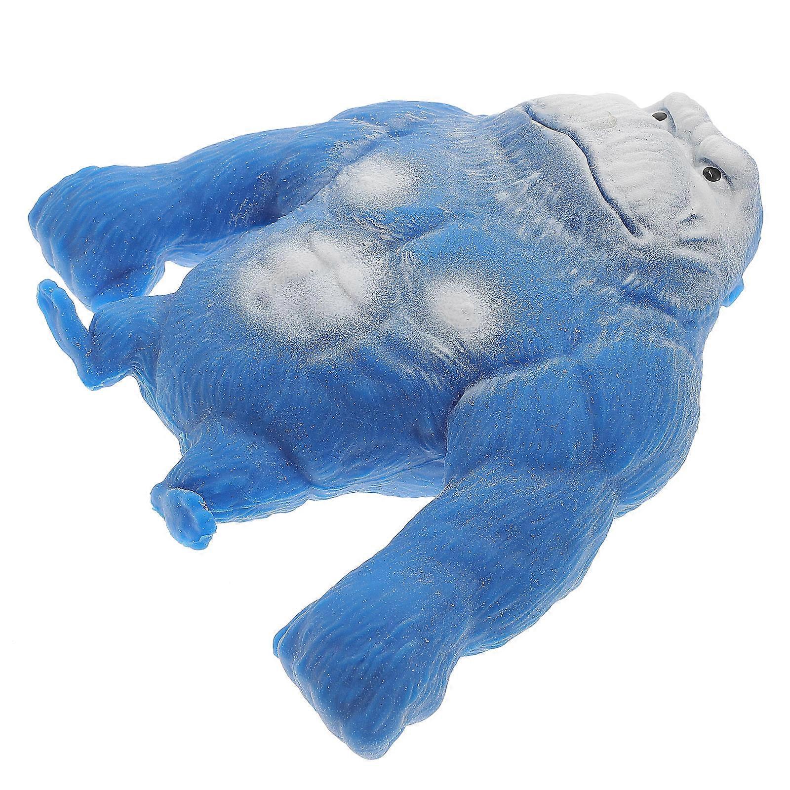 Decompress Gorilla Toy Gorilla Figure Blue for Home Use
