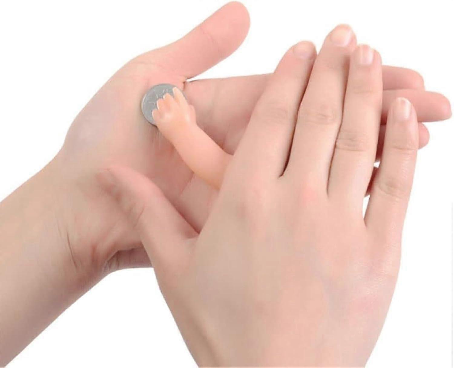 Magic Coin Trick Close Up Prop with Compact Disappearance Effect and Quick Reset Design