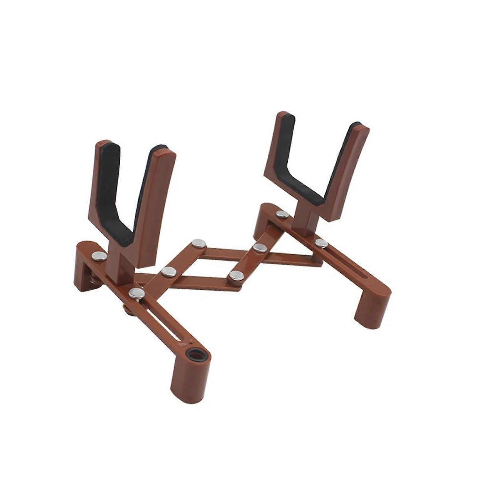 Adjustable Foldable Violin Stand with Soft Sponge Protection and Lightweight Stable Base