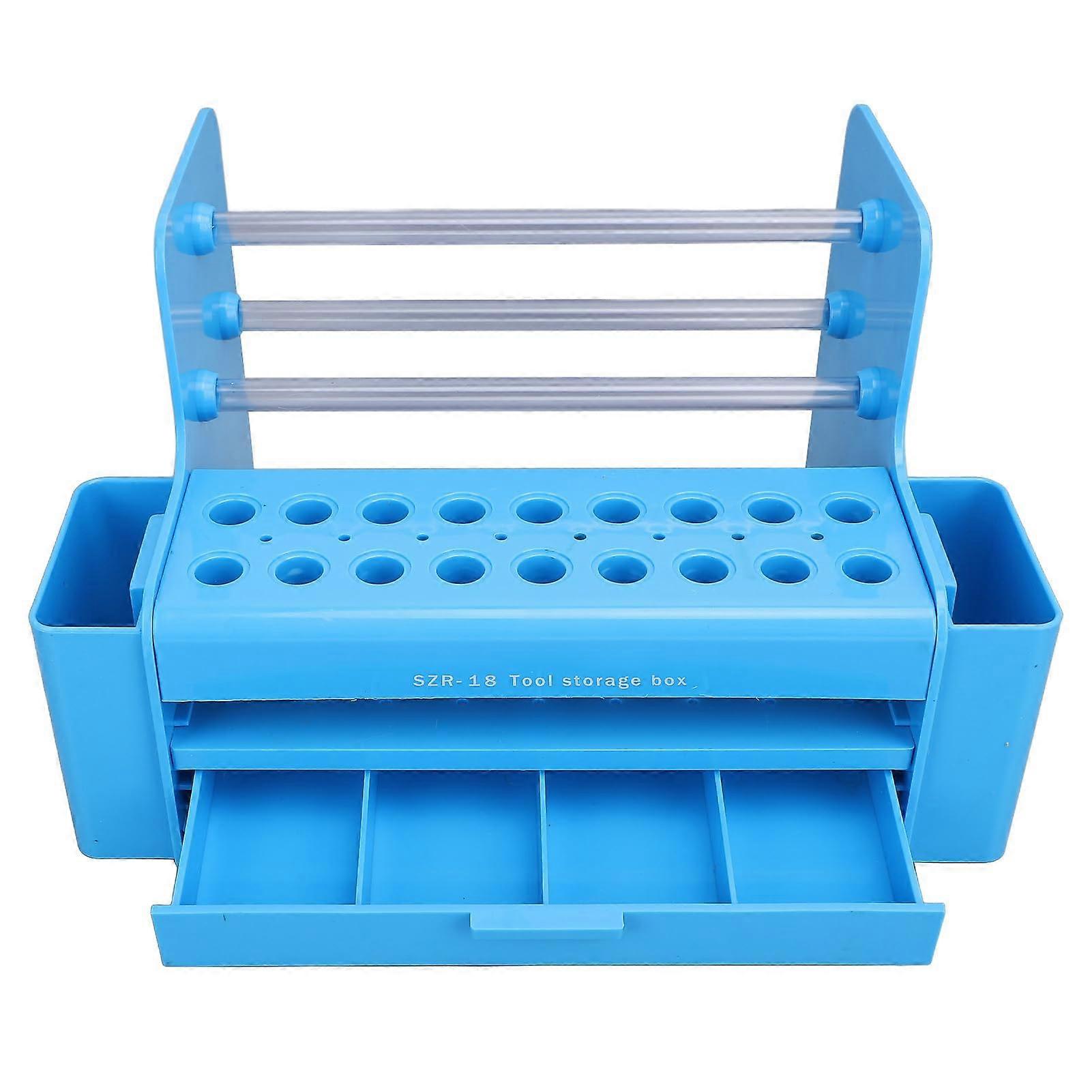 Desktop Screwdriver Organizer with Large Capacity Tool Slots for Electronics