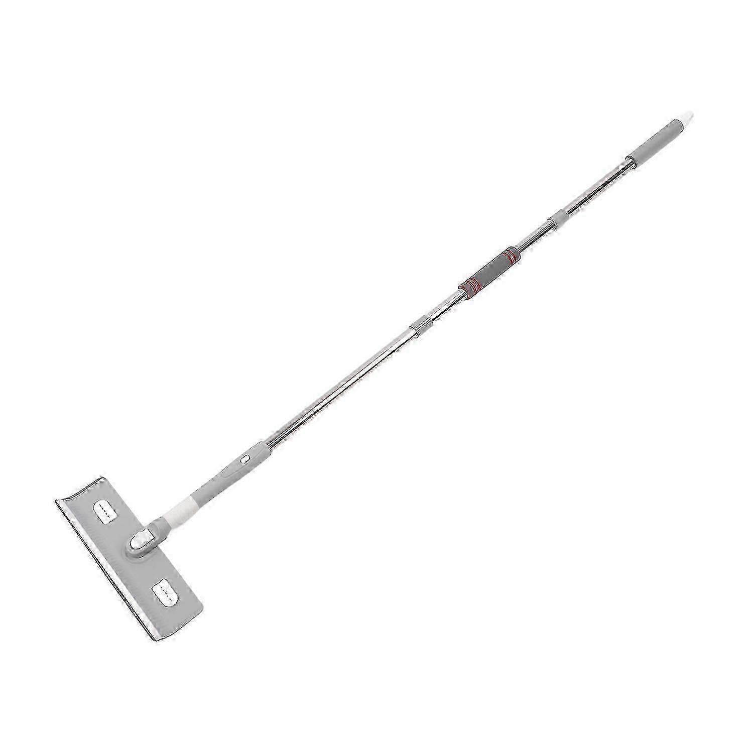 Window Squeegee Long Handle Window Cleaner Tool Rotatable Window Scrubber with Extension Pole for Ho