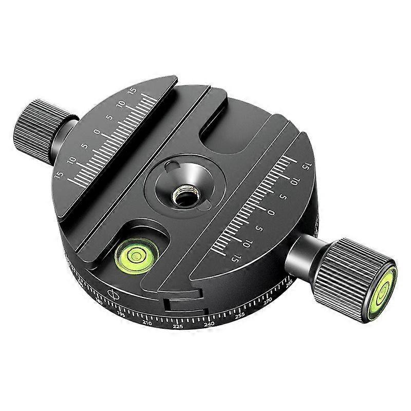 Panoramic Rotary Quick Release Clamp Base Tripod Mount