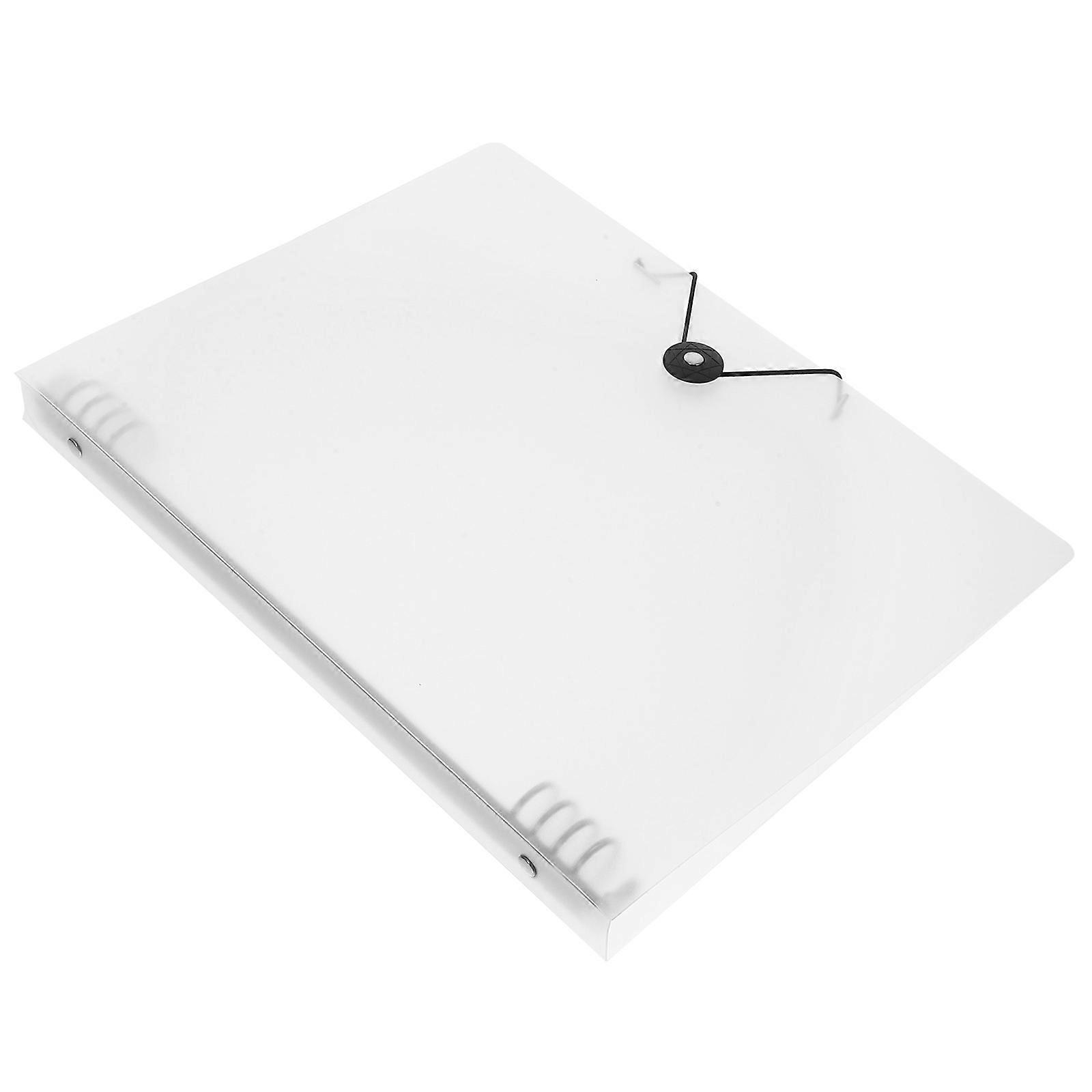 Binder Shell for Protecting Use 4Pcs Transparent Portable Notebook Covers