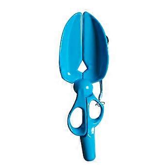 Pet Poop Scooper Scissors Shape Pickup Clip for 3Pcs Portable Cleaning