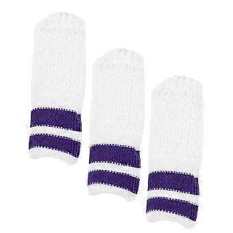 Pet Oral Cleaning Finger Toothbrush for Small Dogs and Cats 3Pcs Nylon Set