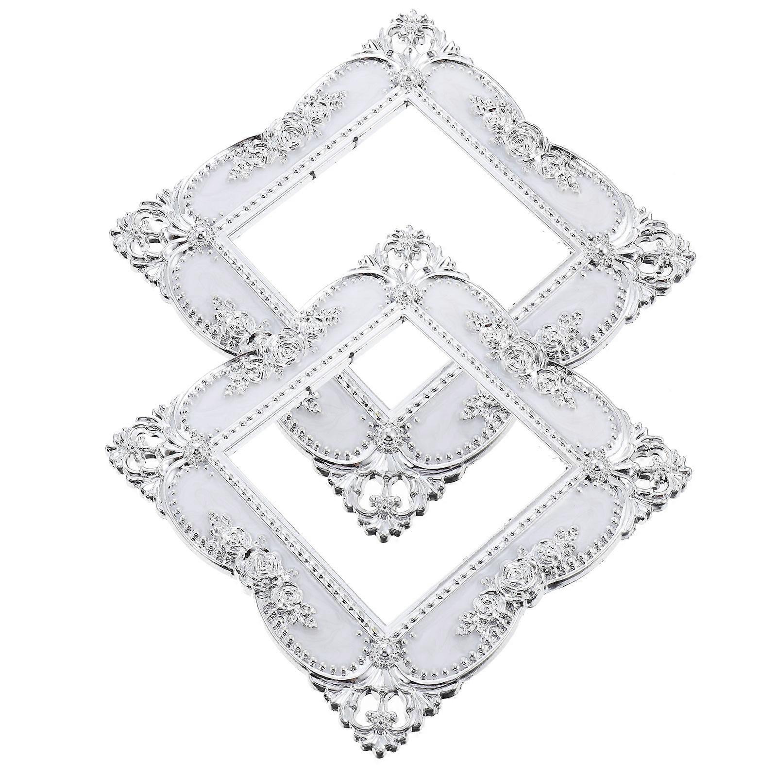 Acrylic Switch Protective Cover for Socket Switch 2Pcs White Acrylic Decal