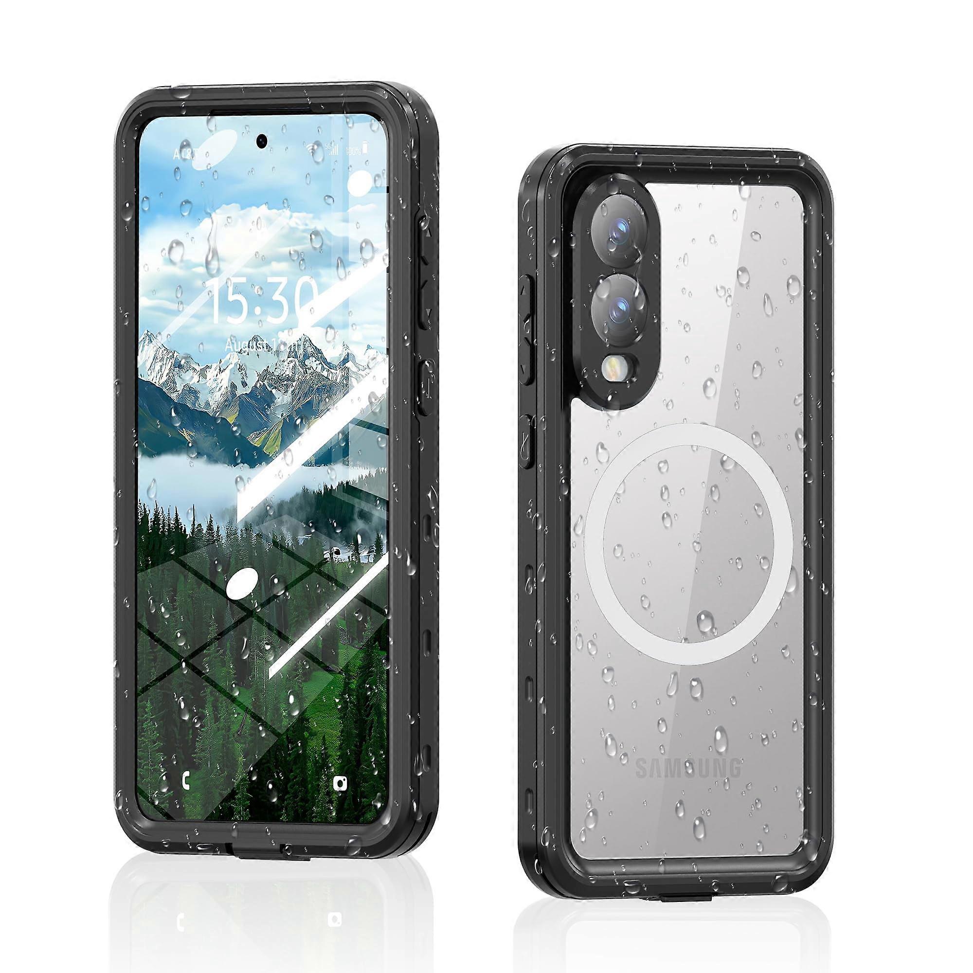 Shockproof Waterproof Case Compatible with Samsung Galaxy S25 Edge