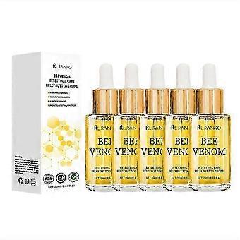 2026:1-5x Bienengift-Tropfen Darmpflege Bauchnabeltropfen Bienengiftöl Lymphdrainage_duiBT