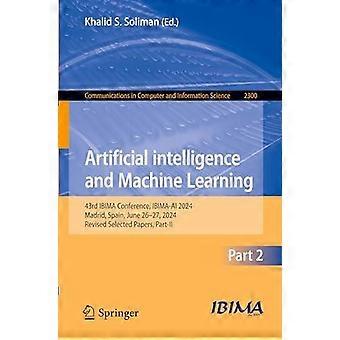 Artificial Intelligence And Machine Learning 43rd Ibima Conference Ibima-ai 2 - Springer Nature B.V - Paperback - en Book