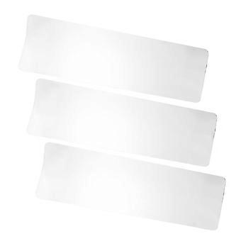 Hair Highlighting Board Clear Hair Coloring Paddle 3Pcs for Dyeing