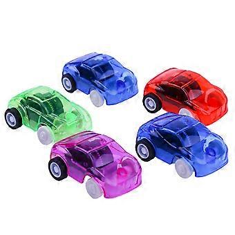 Early Learning Toys Plastic Return Cars for Kids Playing 25Pcs Pack