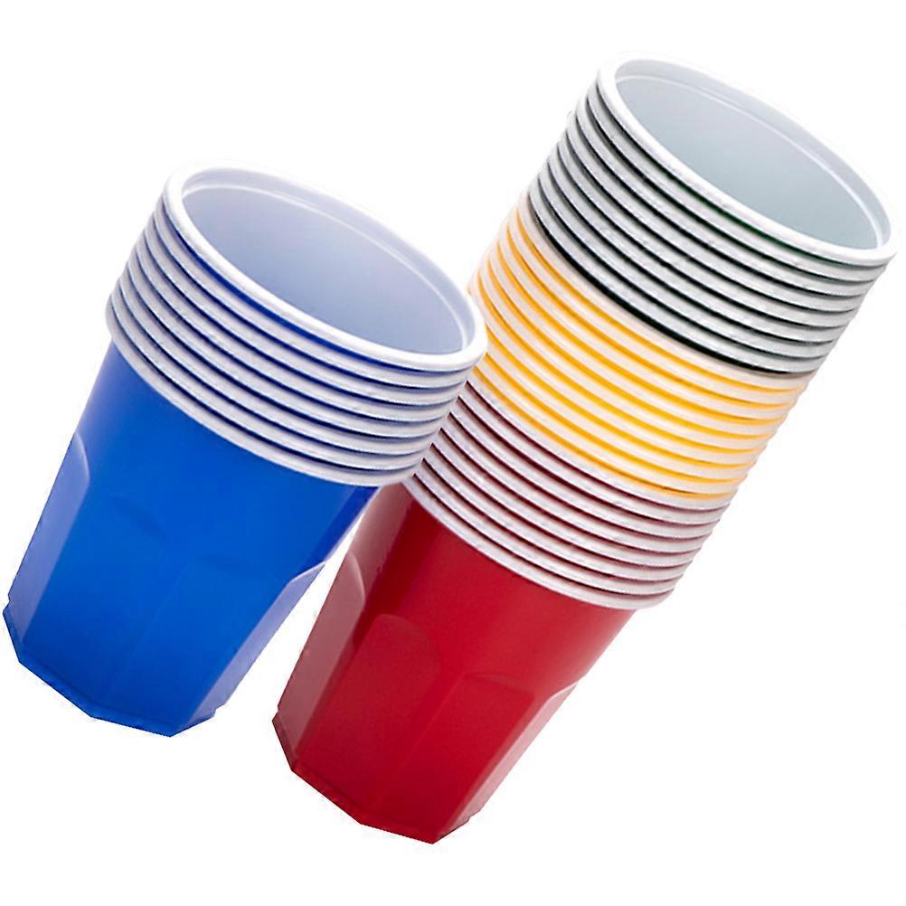 100Pcs Daily Use Juice Cups Multi-function Beer Cups Convenient Beverage Cups Beverage Accessory