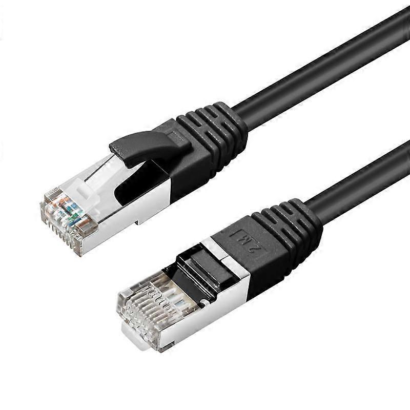 MicroConnect CAT6A S/FTP Network Cable 10m Black
