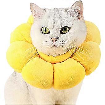 Coleira de Recuperação de Coleira de Gato Ajustável Coleira de Cone Macio para Coleira Pet Medical Adequado para Reabilitação de Gato e Cachorro