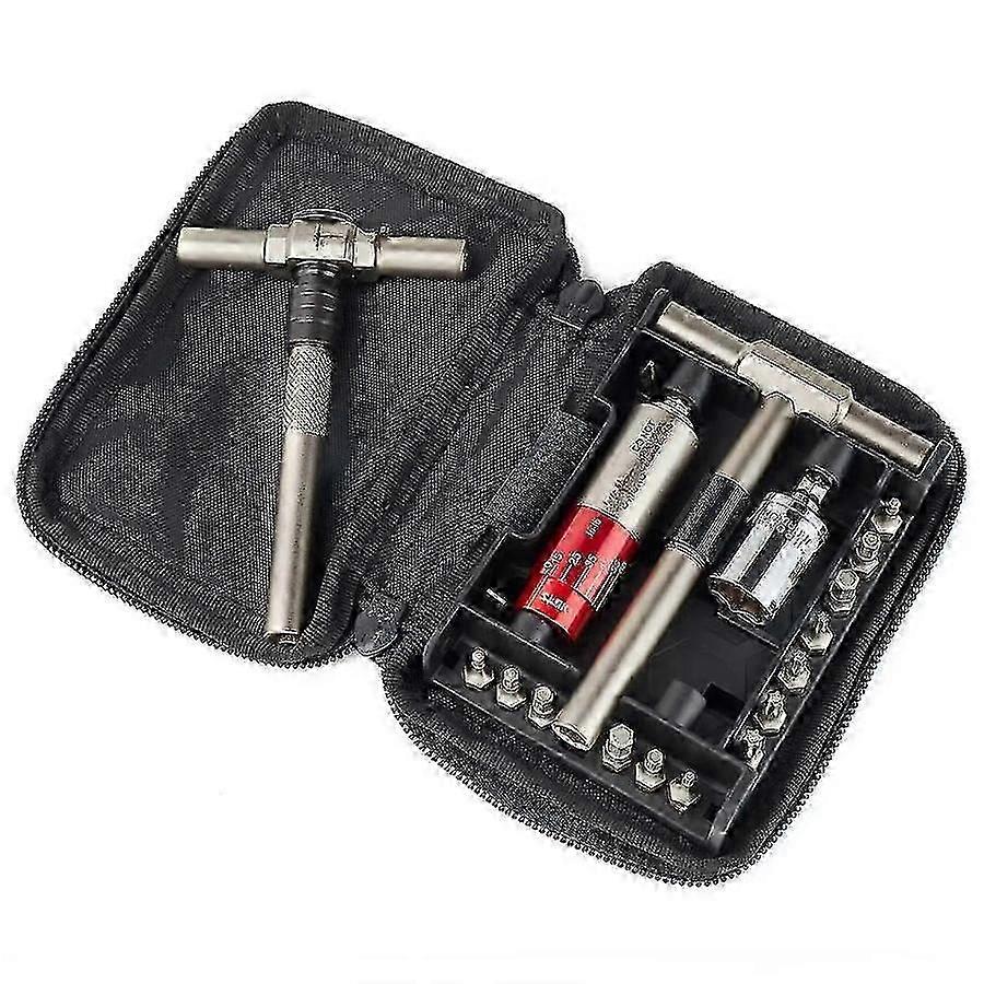 Kit de torque de 15 a 65 polegadas-libras com chave T para fixação completa - Novo 5/28