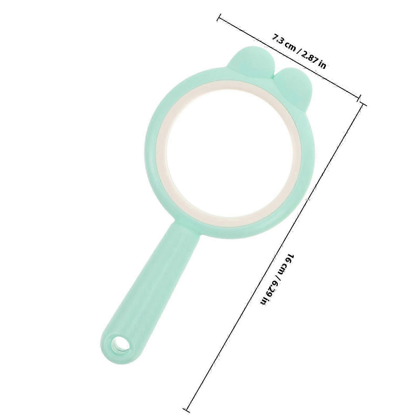Science Experiment Teaching Double Convex Magnifying Lens Set 2Pcs