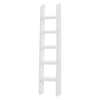 1 pz Mini Casa Scala Miniatura In Legno Massello Scala Scala Modello Mestiere Accessorio Fai Da Te (Bianco)