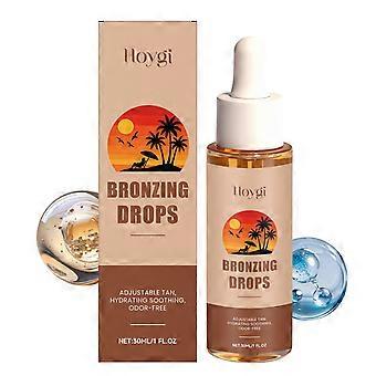 Gradual bronzing drops for body Easy to Mix Gym and fitness muscle definition