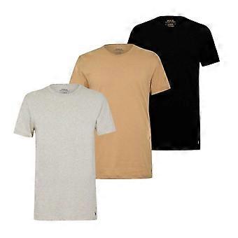 Ralph Lauren Herren Klassisches Baumwoll-T-Shirt (3er-Pack)