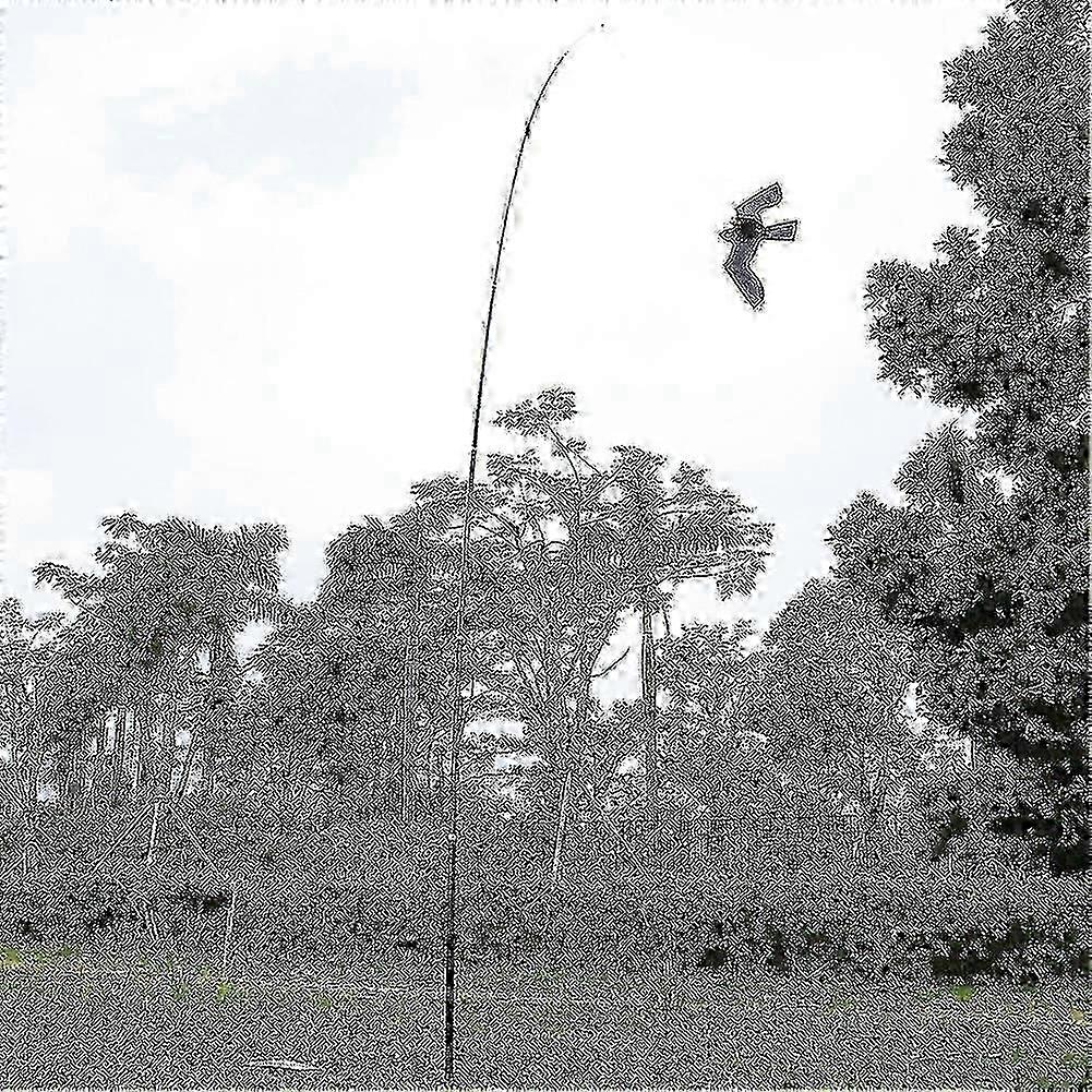 7m Telescopic Pole Extendable Bird Repeller Scarer Flying Hawk Kite