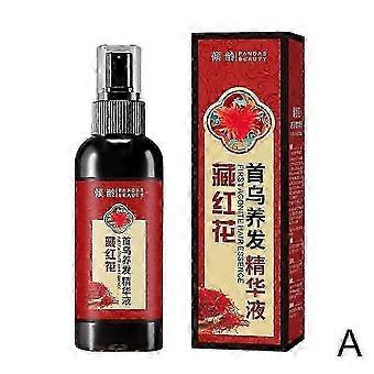 Black Hair Shine Spray with Saffron and Polygonum for Quick Nourishment