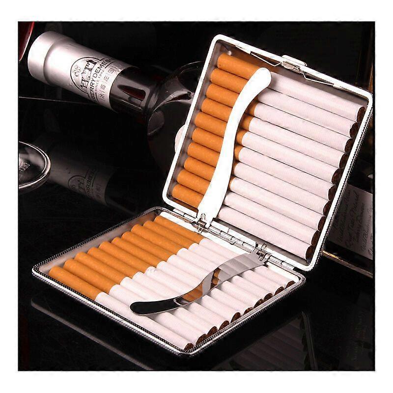 Dww Leather Cigarette Case, Cigarette Box for 20 Cigarettes