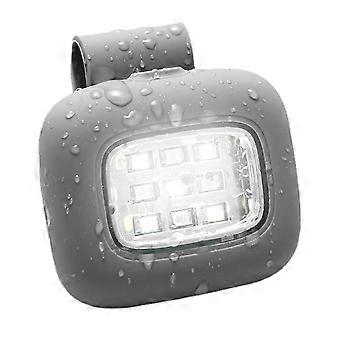 LED Clip Lamp Outdoor Backpack Buckle Light Waterproof Jogging Lamp Magnetic USB Charging Running Lamp Enduring Multicolor 26-27