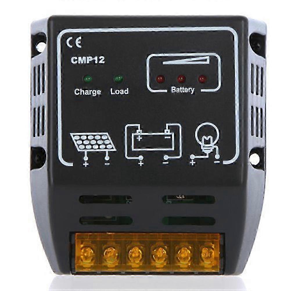 12V 10A Photovoltaic Controller Small Solar System Controller Solar Panel Assembly