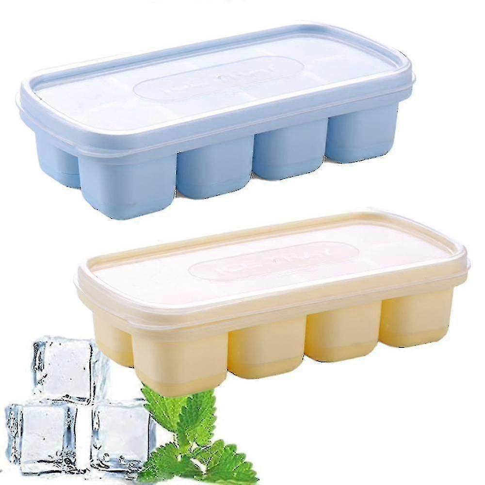 2pcs Ice Cube Trays Mold