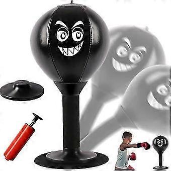 Desktop Punching Bag with Suction Cup, Stress Relief Desk Boxing Ball, Fun Gift for Office and Home Use
