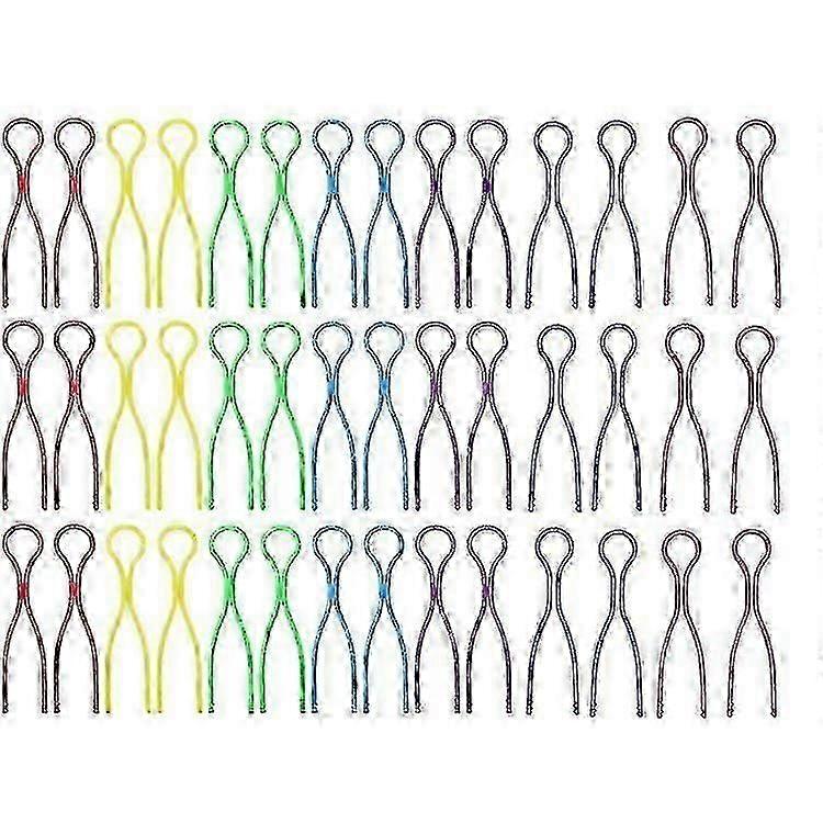 100-pack Plastic Spool Holder Spool Clips