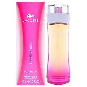 Lacoste Touch of Pink by Lacoste für Damen - 3 oz EDT Spray Eau de Toilette