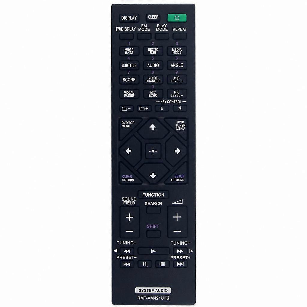 Remote Control Compatible with Sony Audio System RMT-AM421U  MOS