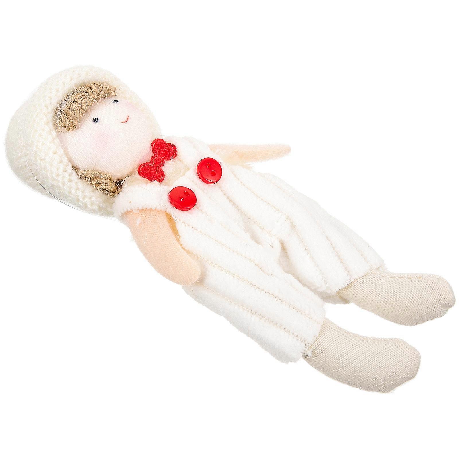 Knitting Puppet Toy Simulation Puppet for DIY Use White Cloth