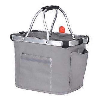 Lixada Bike Basket Bicycle Handlebar Front Basket Pet Carrier Bag for Shopping Commuting