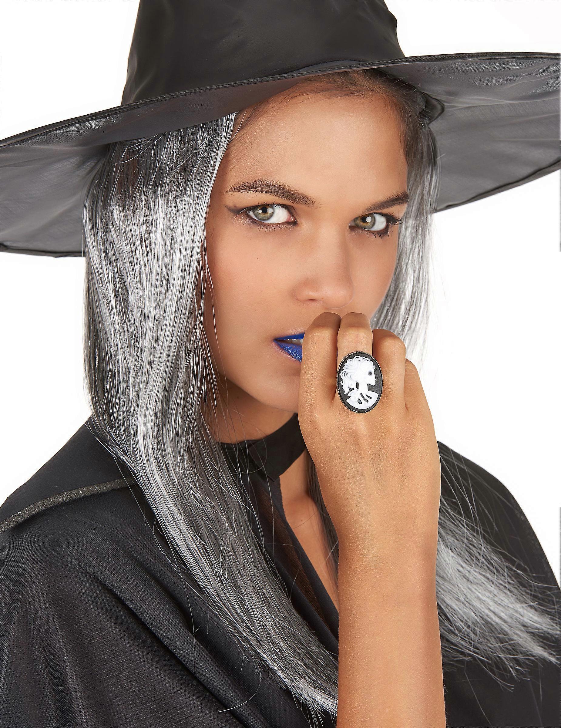 Gothic skeleton ring for women Halloween