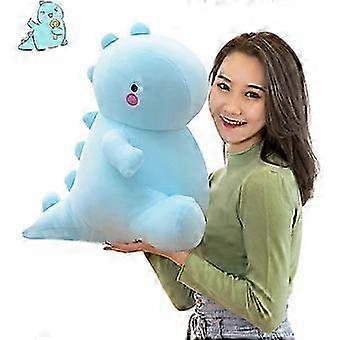 Dinosaur Stuffed Animals Cute Soft Cartoon Hugging Pillow Dinosaur Plush Toy Gifts (Blue, 11.8in/30cm)