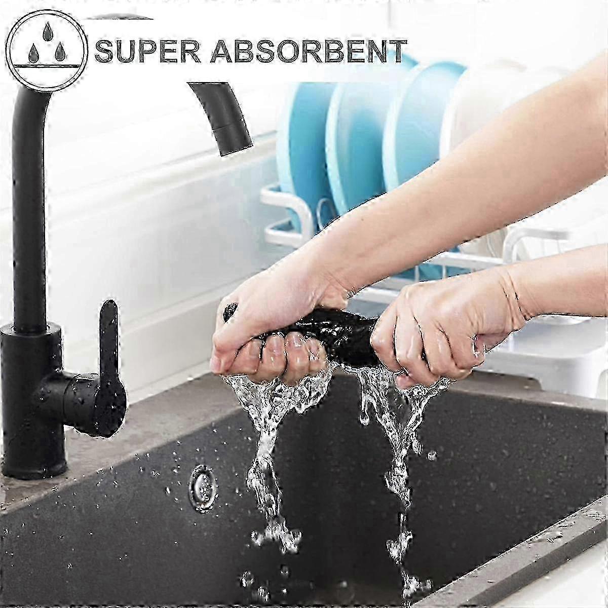 Absorbent Reusable Cotton Kitchen Towels