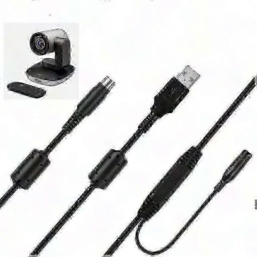 CC2900e/3500e/2900ep/3000e/PTZ Pro Camera Power and Data Cable