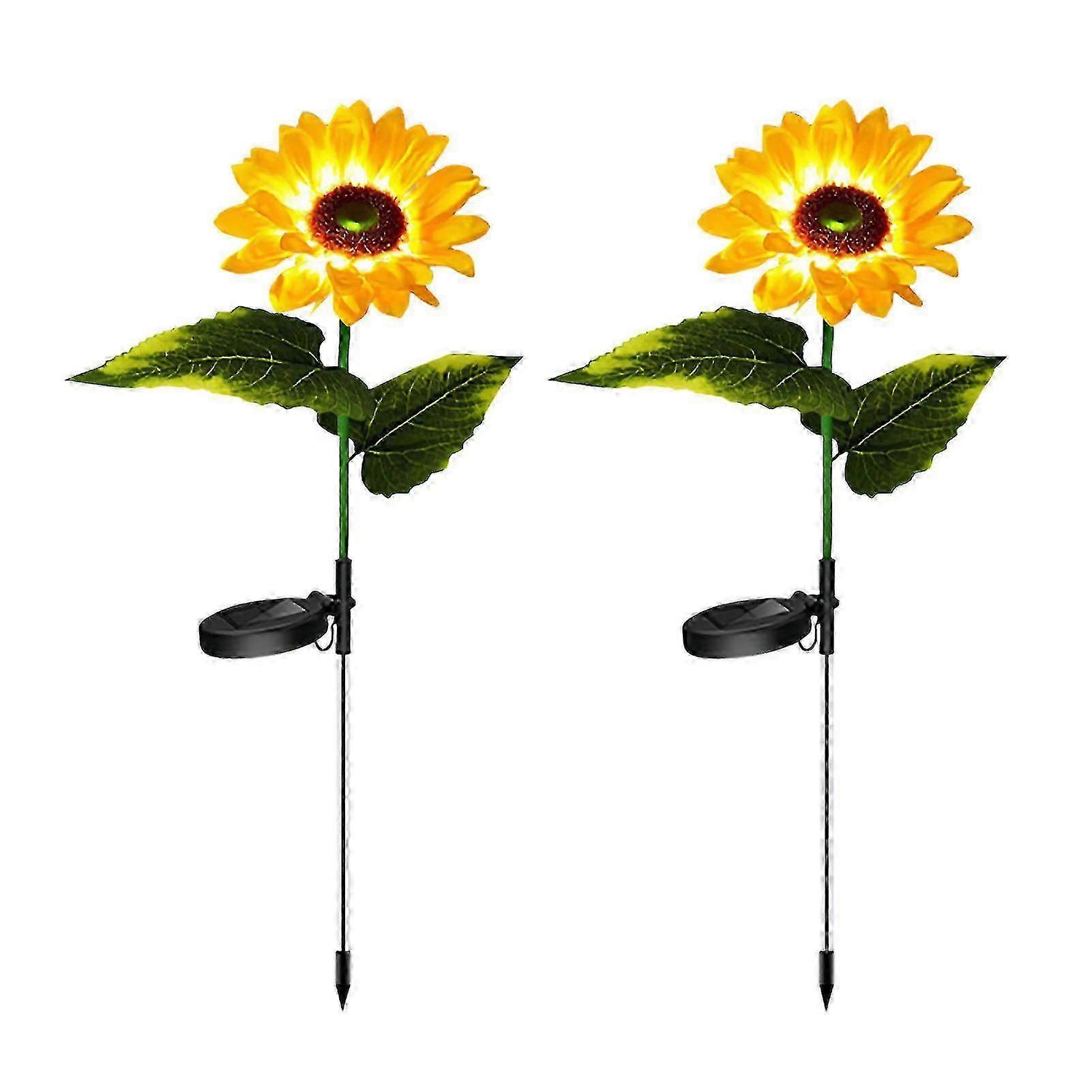 Solar LED Sunflower Garden Light
